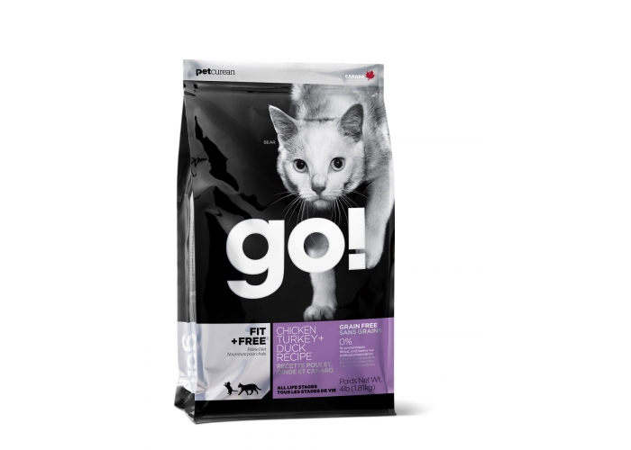 GO! Recette De Poulet Naturel, Dinde, Canard De Chat Naturel GO! Recette De Poulet Naturel, Dinde, Canard De Chat Naturel