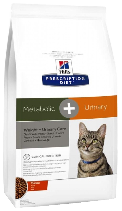 Hills Prescription Diet Metabolic + Urinary Feline dry Hills Prescription Diet Metabolic + Urinary Feline dry