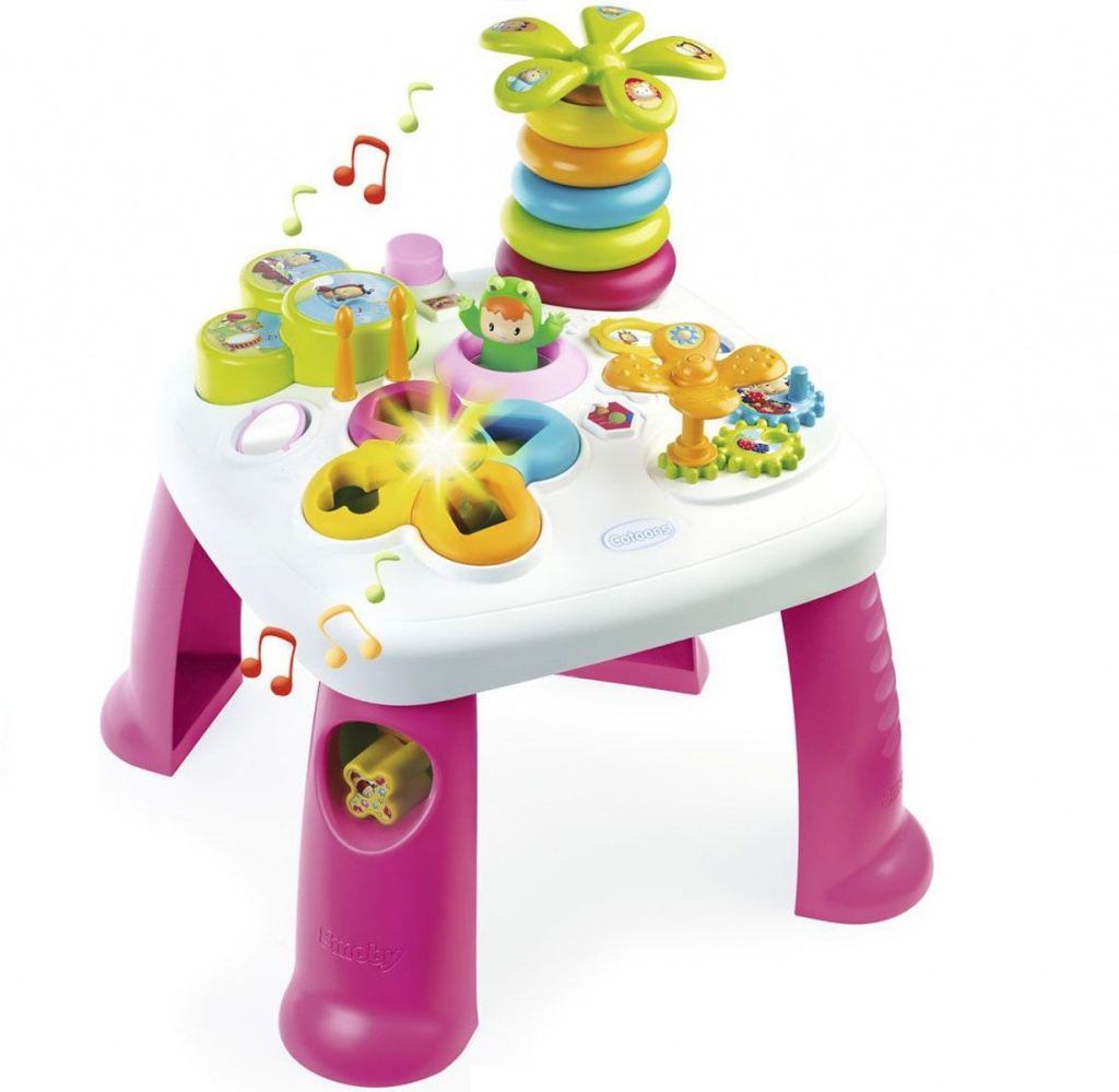 Gelişen Smoby Cotoons merkez rengi pembe