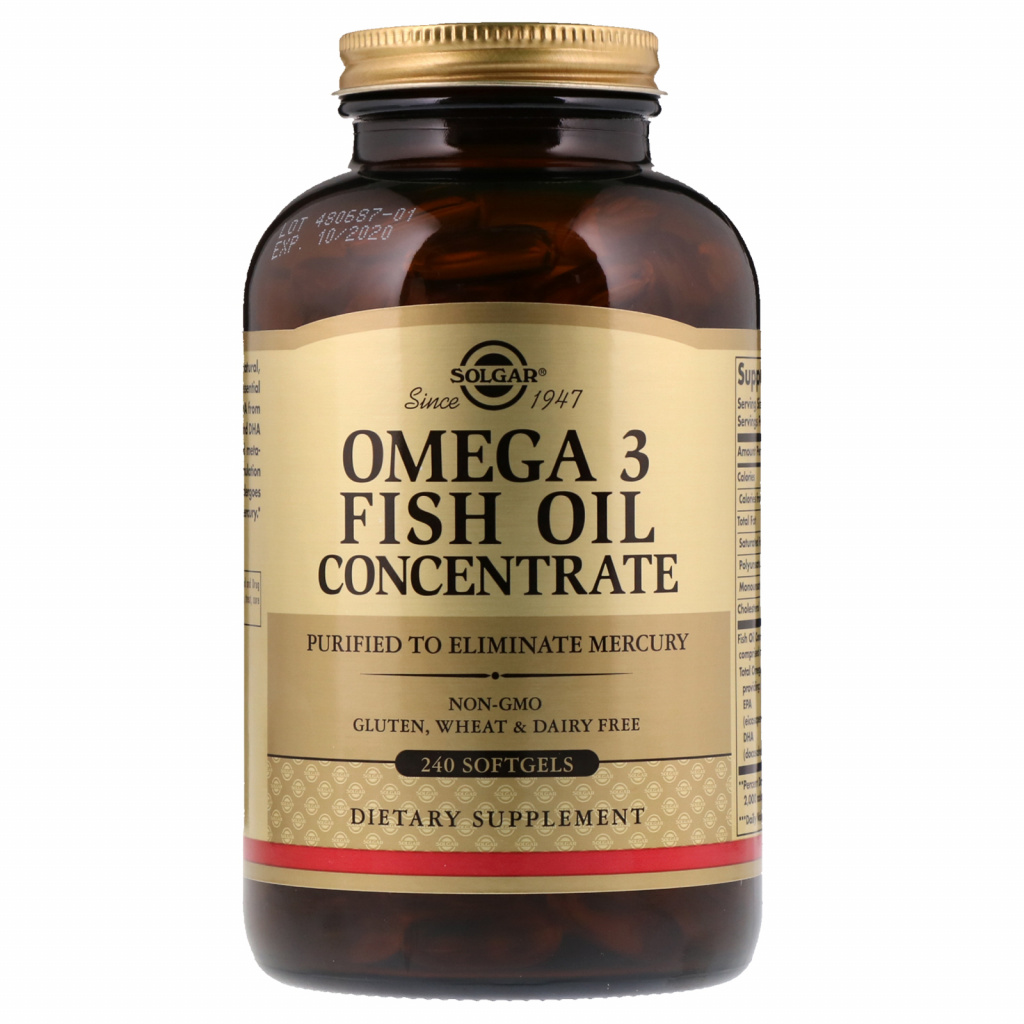 Solgar Omega 3 balık yağı konsantresi