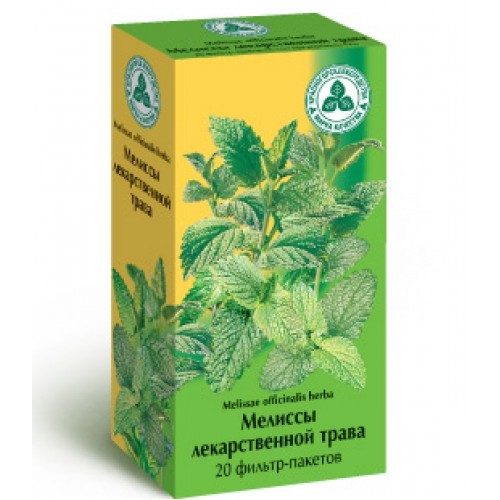 Infusion von Zitronenmelisse