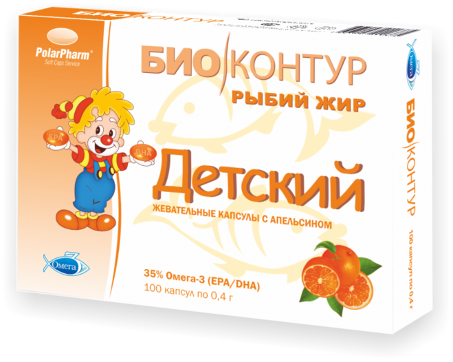 BALIK YAĞ ÇOCUK BİYOKONTÜRLERİ N100 CAPS