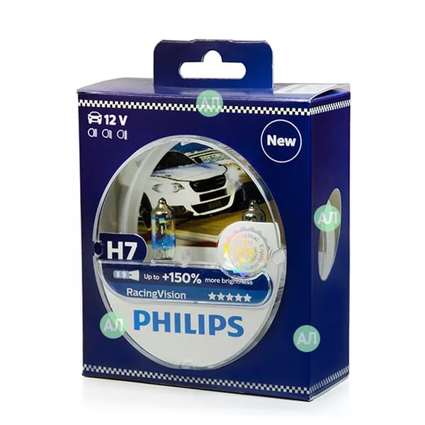 PHILIPS RacingVision + 150% H7 PHILIPS RacingVision + 150% H7